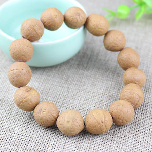Nepalese Bodhi Seed <b>Bracelet</b> 14-15mm Round <b>Beads</b> For <b>Men</b> Women Couples Gift Jewelry - Product Image 2