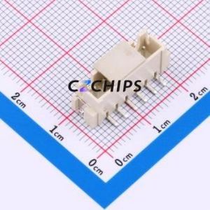 XDWF-2501-06P Wire-to-<b>Board</b> <b>Pin</b> Header SMD,P=2.5mm Connector 1x6P 2.5mm Vertical Mount 1 - Product Image 1
