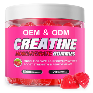 Gomitas de Monohidrato de Creatina de Marca Privada OEM de 5000 MG para Aumentar la Masa Muscular, Mayor Fuerza y Recuperación Más Rápida - Product Image 1
