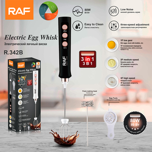 RAF nouveau fouet à oeufs électrique rechargeable à faible bruit réglage à trois vitesses usage domestique mélangeur à vitesse rapide sans BPA - Product Image 2