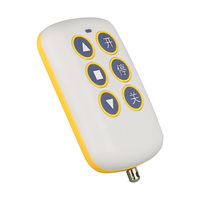 310 ~ 432,8 MHz Modo dual multifrecuencia Autocopia 6 botones Clon inalámbrico Código Abridor de puerta Control remoto universal Duplicado