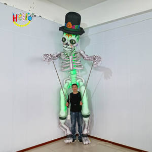 Marioneta <span class=keywords><strong>de</strong></span> calavera inflable <span class=keywords><strong>de</strong></span> Halloween Desfile <span class=keywords><strong>de</strong></span> nuevo estilo Marioneta <span class=keywords><strong>de</strong></span> <span class=keywords><strong>monstruo</strong></span> <span class=keywords><strong>de</strong></span> esqueleto <span class=keywords><strong>de</strong></span> calavera inflable para desfile al aire libre - Product Image 4