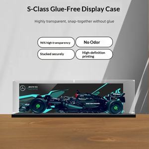 Caja de exhibición de acrílico para coches de carreras F1 42141 42207 42171, cubierta antipolvo para almacenamiento, 40 <span class=keywords><strong>piezas</strong></span> - Product Image 3