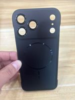 Nouvelles coques de téléphone antichoc orange pour PC, modèles 17 Pro Max et Air, avec couleurs personnalisables