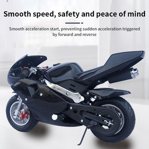 Mát Phong Cách Hai Đột Quỵ 49cc Động Cơ Ngang Xi Lanh Đơn Trẻ Em Trên Đường Xe Đạp Đua Xe Máy - Product Image 3