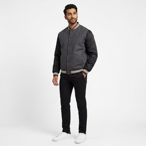 Custom Letterman <b>Jackets</b> Hot Selling High Quality <b>Men</b> <b>Jackets</b> Customized New Arrival Good Quality <b>Baseball</b> <b>Jackets</b> - Product Image 1