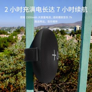 Portable <b>Bluetooth</b> <b>Speaker</b> <b>Mini</b> Waterproof Outdoor For Car Bicycle Motorcycle Rechargeable Battery 105x105x55mm - Product Image 4