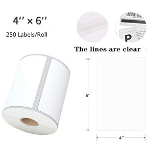 Hot bán 4x6 trực tiếp vận chuyển Nhiệt Nhãn dán nhãn dán nhiệt dính giấy 250pcs/cuộn - Product Image 3