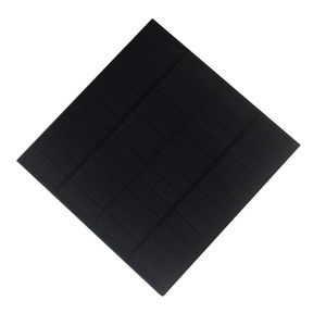 Panneau solaire monocristallin Masuyoshi Mitsu 4,4W 12V 160X160MM tout noir pour la charge de batteries 9V-12V - Product Image 1