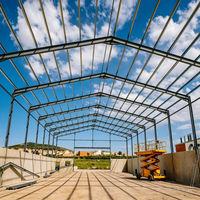 Hangar de Aviones de Acero de Bajo Costo, de Rápida Construcción, Depósito Privado para Aviones, con Certificación CE
