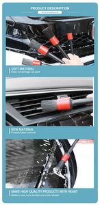 Kit de brosses de detailing <span class=keywords><strong>automobile</strong></span>, accessoires de <span class=keywords><strong>nettoyage</strong></span> de voiture, outils de lavage, brosse de <span class=keywords><strong>nettoyage</strong></span> de roues, <span class=keywords><strong>nettoyage</strong></span> intérieur - Product Image 4