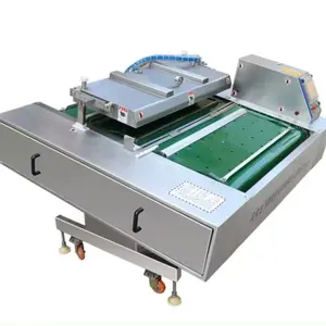 YIFEI Computer Controlled Continous Rotating Rolling Belt Type Food Vacuum Sealer Packing Packaging Machine