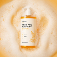 Gel Douche Corps Personnalisé à l'Acide Kojique et au Curcuma, Niacinamide Éclaircissant, Nourrissant, Hydratant, Rafraîchissant – OEM ODM Marque Privée