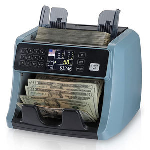 Contador de billetes de carga superior AL-160T con detector UV y MG, contador de billetes de valor mixto <span class=keywords><strong>EUR</strong></span> <span class=keywords><strong>USD</strong></span> - Product Image 1