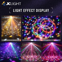 Boule magique Disco en cristal à Led avec Rotation stroboscopique Mp3, Ktv, décoration, pour fête et noël