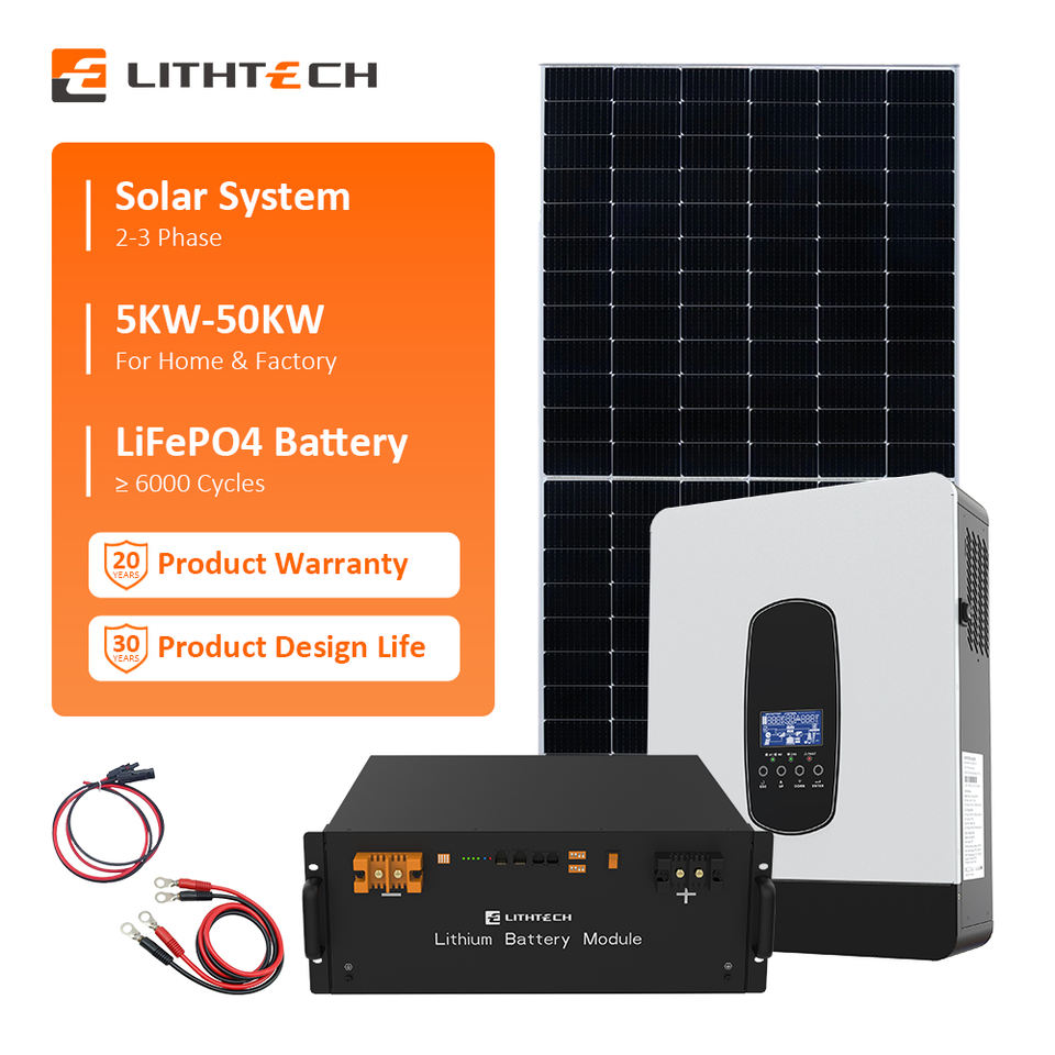 5KW-10KW off Grid Solar Energy System - Hybrid Power Kit