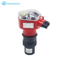 Sensor de Nivel Ultrasónico Resistente a Ácidos, 10m, Sin Contacto, Monitor de Tanque de Agua con Pantalla LCD Local Integrada