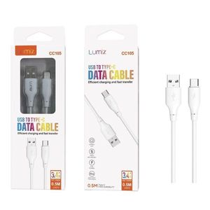 Cable de datos Lumiz USB a Tipo C de 0.5M para carga rápida y transferencia de datos - Product Image 2