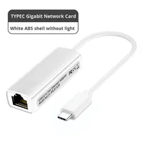 Adaptador USB C a Ethernet Externo, Convertidor de Red LAN Gigabit RJ45 para Laptop MacBook Pro Air, Pedido al por Mayor