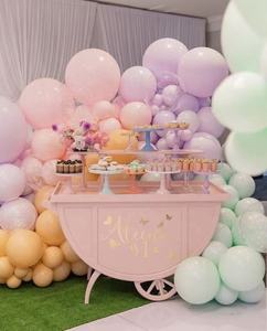 Carrito <span class=keywords><strong>de</strong></span> postres blancos con ruedas usado para Fiestas Infantiles en Los Ángeles a la venta en EE. UU. - Product Image 4