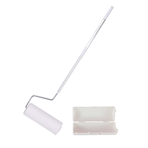 便携式加长链滚轮拖把家用手动粘绒滚轮头地毯地板可拆卸滚轮拖把 - Product Image 2