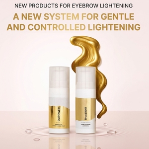 Tendencia en Aclarado <span class=keywords><strong>de</strong></span> Cejas, Fórmula Vegana Suave <span class=keywords><strong>para</strong></span> Iluminar Cejas Oscuras, <span class=keywords><strong>Color</strong></span> Natural Suave, Tonos Rubios, Tonos Fríos, Tonos Castaños - Product Image 1