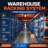 Système de rayonnage industriel robuste pour mezzanines, haute capacité de charge, personnalisable, en acier au carbone Q235B, revêtement électrostatique en poudre