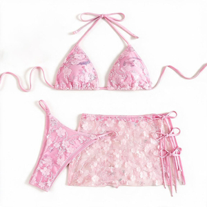 Vadulyer Source Factory Wholesale Custom Original Design 3 Pieces Set <strong>Rave</strong> <strong>Outfit</strong> <strong>Women</strong> <strong>Rave</strong> Clothing - Product Image 4