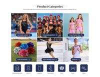 Camisetas y Tops Personalizados con Pedrería, Diseño Brillante Azul, Ropa de Práctica de Animadoras, Shorts Brillantes, 2 Conjuntos de Uniformes