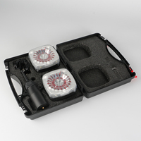 Feux arrière LED carrés sans fil 2,4 G personnalisables en usine, feux de plaque d'immatriculation pour remorques tout-terrain