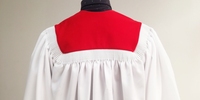 Robes de choeur Uniformes à manches ouvertes