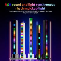 Lámpara de Pie de Esquina Moderna con 16 LED RGB, Luz Ambiental Activada por Sonido, Control por Voz y Aplicación, Tira de LED con Ritmo Musical