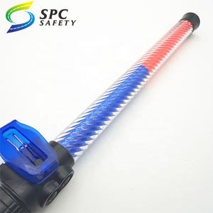 Yüksek kaliteli el <span class=keywords><strong>Led</strong></span> kırmızı mavi yanıp sönen uyarı kendini savunma çakarlı lamba sinyal değnek acil güvenlik trafik batons - Product Image 2