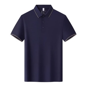 Quick Dry Nylon Polo Shirt Men Summer Thin Knitted Business Outdoor Use - Product Image 4