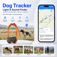 Collar con Rastreador GPS para Mascotas, 4000mAh, Impermeable, Rastreo en Tiempo Real, Beidou 4G LTE, Aplicación Android, Geocerca, Alarma, Perros, Ganado, Mascotas Grandes