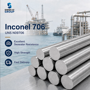 Barra, Varilla, Lámina, Tubería, Tira y Alambre de Aleación de Níquel Inconel 706 N09706 de Baja Expansión y Alta Resistencia para Componentes de Turbinas - Product Image 4