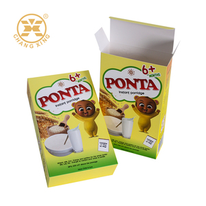 กล่องกระดาษนมผงสีสันสดใสแบบกำหนดเอง กล่องผลิตภัณฑ์อาหารเช้าสำหรับเด็ก กล่องซีเรียล บรรจุภัณฑ์กระดาษแข็งแบบกำหนดเอง - Product Image 2