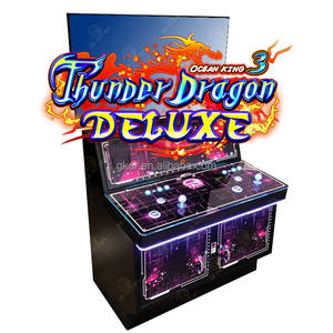 सिक्का संचालित खेल उच्च वापसी थंडर ड्रैगन डीलक्स मछली पकड़ने के खेल आर्केड मशीन बिक्री के लिए - Product Image 6