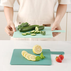 Ensemble de planches à découper rectangulaires en plastique double face, qualité alimentaire, compatibles lave-vaisselle, pour usage domestique en cuisine - Product Image 4