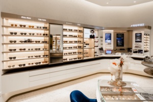 ตู้โชว์แว่นตาแบบโมเดิร์นสั่งทำพิเศษสำหรับร้านแว่นตา LUX เฟอร์นิเจอร์ตกแต่งร้านแว่นตา ตู้โชว์แว่นตา - Product Image 3