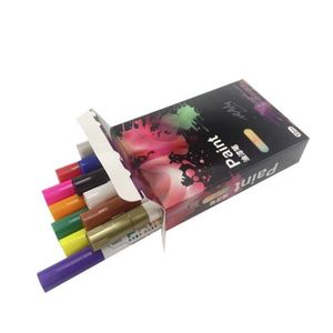 Permanent <b>Paint</b> Marker Pen <b>Set</b> Custom Medium Tip Assorted Colors Oil Based Markers With Logo - Product Image 1