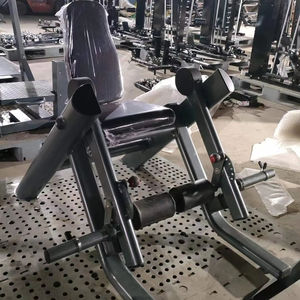 Machine d'extension de boucle de jambe assise chargée par plaque matérielle en acier d'équipement de gymnastique d'exercice de musculation d'intérieur commerciale pour l'usage de <span class=keywords><strong>club</strong></span> - Product Image 1