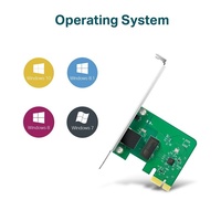 Tarjeta de Red Gigabit PCIe TP-Link TG-3468 V4, Adaptador con Cable de 1000M