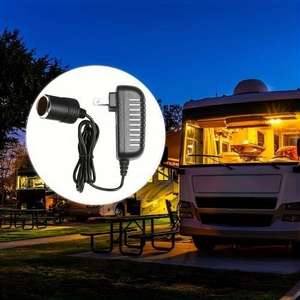 24W Car Cigarette Lighter Adapter 110-240V <b>to</b> <b>12V</b> <b>USB</b> Dual Port Charging Converter for Vehicle Power Supply - Product Image 3