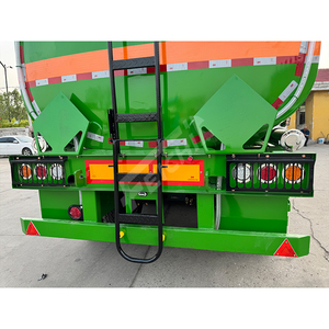 Rimorchio autocisterna a tre assi in acciaio al carbonio olio benzina benzina Diesel per trasporto 45000 <span class=keywords><strong>L</strong></span> capacità di carburante semirimorchio cisterna - Product Image 6