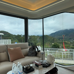 लक्जरी मॉड्यूलर प्रीफैब्रिकेटेड कंटेनर आवास अंतरिक्ष कैप्सूल पर्यावरण के अनुकूल सूक्ष्म गृह कार्यालयों या छुट्टी विला के लिए - Product Image 4