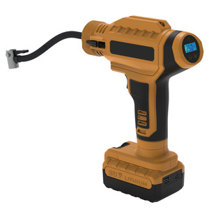 Compresseur d'air portable pour pneus avec écran LCD, batterie lithium 20V pour voiture et usage domestique - Product Image 1