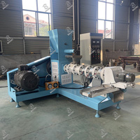 Machine extrudeuse de granulés d'aliments pour poissons aquatiques miniatures, haute performance et facile d'utilisation