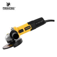 Meuleuse d'angle filaire PEGATEC 5 pouces 125 mm, outil électrique portable multifonction pour la découpe et le polissage des métaux