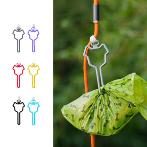 Sacs à crottes en plastique <span class=keywords><strong>Chiens</strong></span> décontractés Sac à crottes en plastique durable pour chien Clip de ramassage Transporteur de laisse de chien gratuit Support de sac à déchets <span class=keywords><strong>sales</strong></span> - Product Image 2